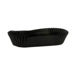 Caissette Ovale Plissee Noire Calypso N88 (X1000)>Cerf Dellier