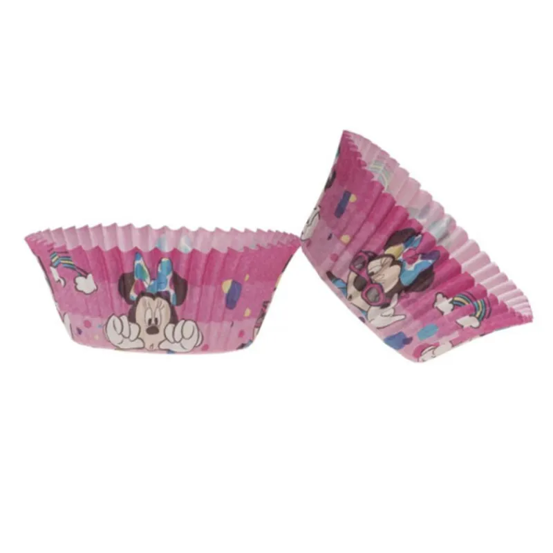 Caissettes A Cupcake Roses Minnie (X25)>Cerf Dellier