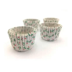 Caissettes A Pralinés Fleurs (X100)>Cerf Dellier Clearance
