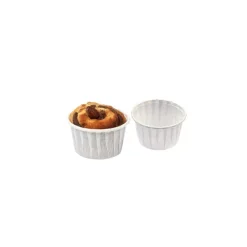 Cerf Dellier Moules Papier Et Carton*Caissettes Cuisine En Papier Blanches (X100)