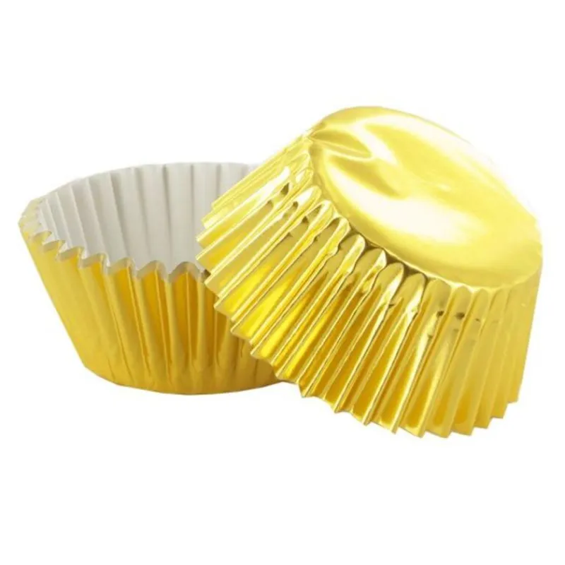 Caissettes Cupcakes Dorees (X50)>Cerf Dellier Clearance
