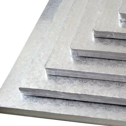 Cake Drum Carre Argent 25 X 25 Cm Patisdecor>Cerf Dellier Outlet
