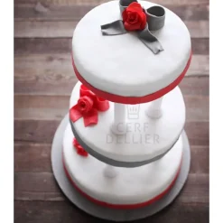 Cake Drums Ronds Argent Patisdecor (Serie De 6)><noscript><img width=