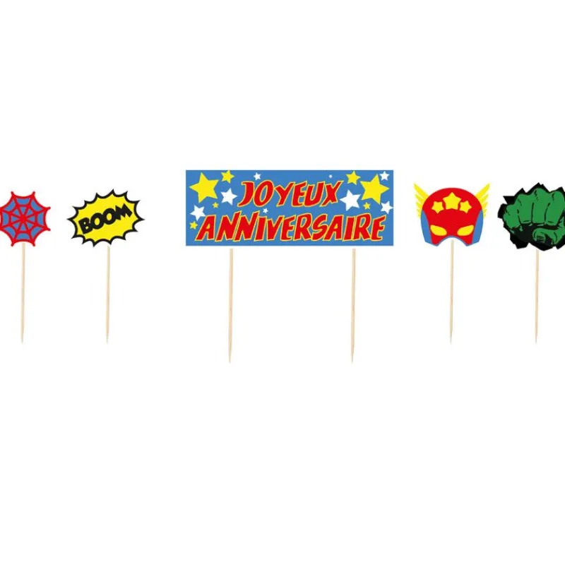 Cake Topper Assortis >Cerf Dellier New