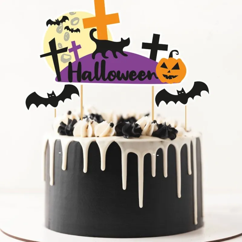 Cake Topper Assortis Theme Halloween>Cerf Dellier