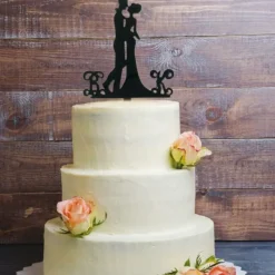 Cake Topper Couple Enlace>Cerf Dellier