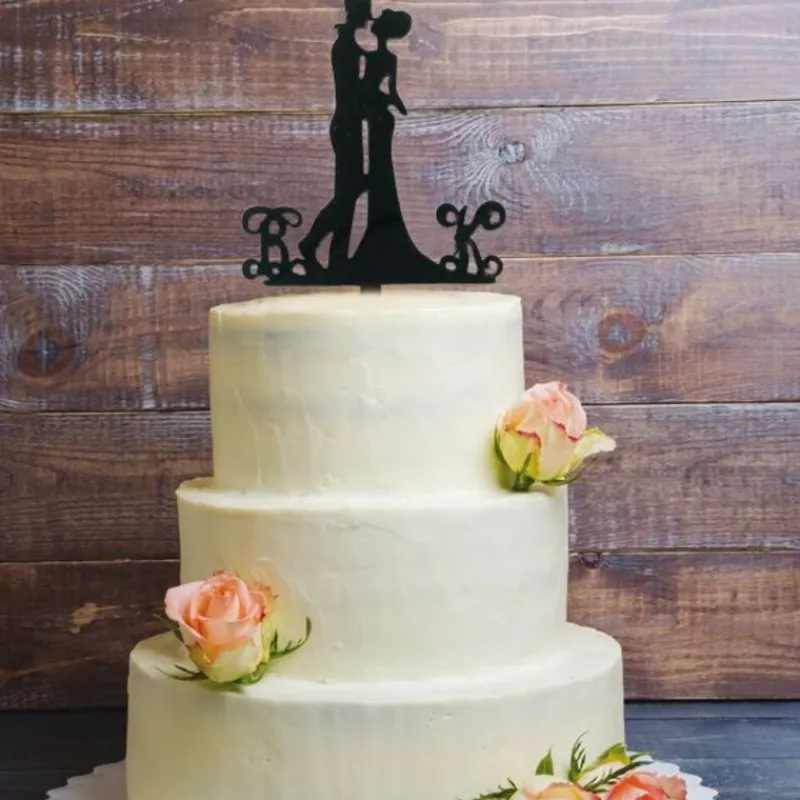Cake Topper Couple Enlace>Cerf Dellier