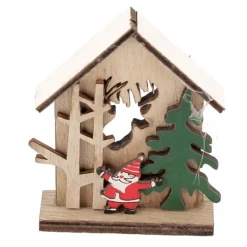 Cake Topper En Bois Chalet De Noël Patisdecor>Cerf Dellier Hot