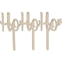 Cake Topper Ho Ho Ho En Bois Patisdecor>Cerf Dellier Outlet