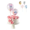 Cake Toppers Ballons Confettis 10 Cm (X20)>Cerf Dellier Sale