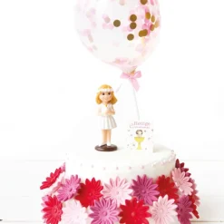 Cake Toppers Ballons Confettis 10 Cm (X20)><noscript><img width=