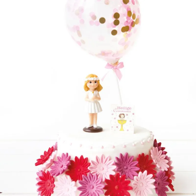 Cake Toppers Ballons Confettis 10 Cm (X20)>Cerf Dellier Sale