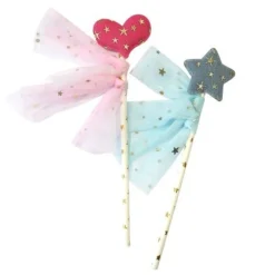 Cake Toppers Coeur Et Etoile (X 2) Patisdecor>Cerf Dellier