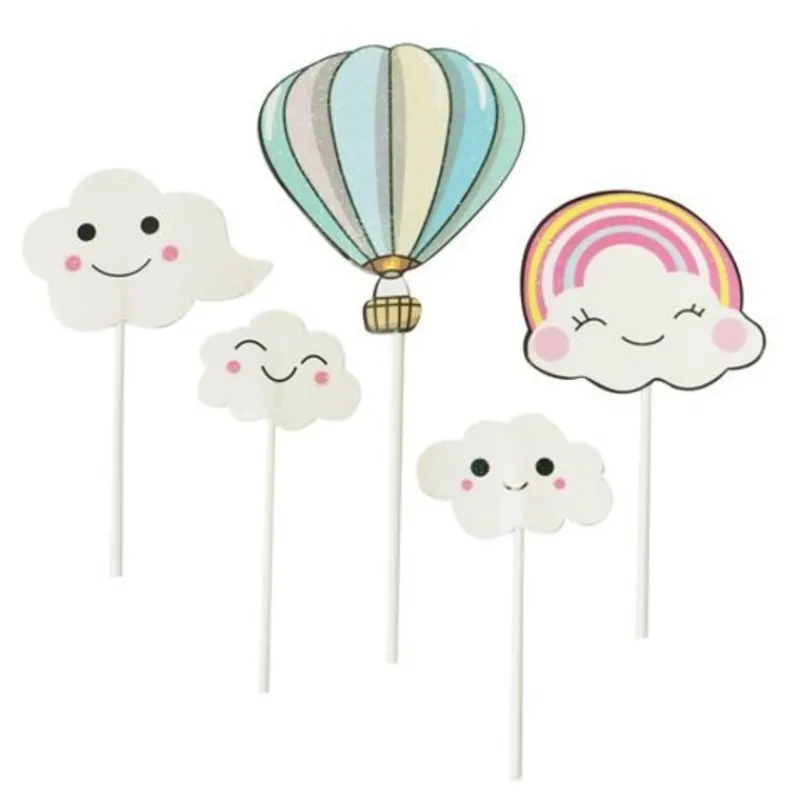 Cake Toppers Nuages Et Montgolfiere>Cerf Dellier Best