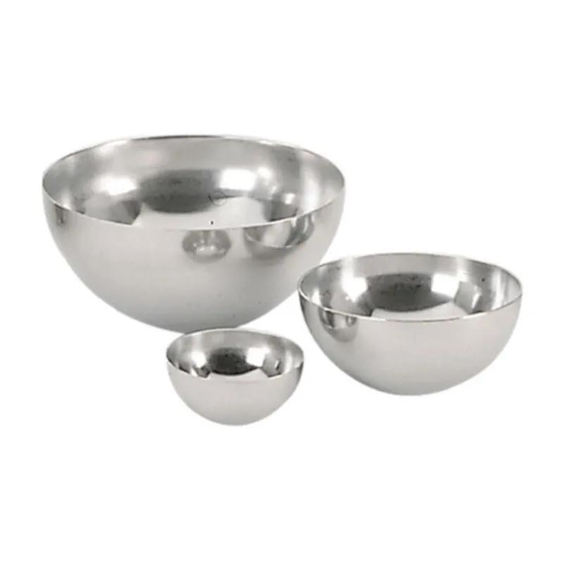 Cerf Dellier Cercles À Patisserie*Calotte Demi-Sphere Inox H 10 Cm 20 Cm De Buyer