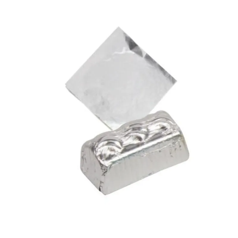 Carres Alu Argent 8 Cm (X1000)>Cerf Dellier Sale