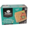 Cerf Dellier Prets A Garnir Salés*Carres Feuilletes Au Beurre A Garnir (X4)