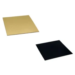 Cartons Carres Or/Noir (X 100)>Cerf Dellier Discount