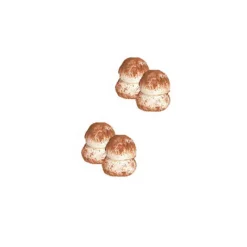 Champignon Cacao 1,7 Cm (X100)>Cerf Dellier