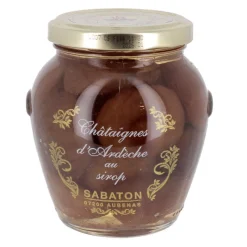 Cerf Dellier Conserves De Fruits*Chataignes D'Ardeche Au Sirop Aop Sabaton 380 G