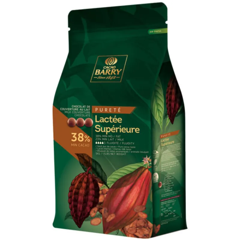 Cerf Dellier Chocolats De Couverture*Chocolat De Couverture Lactee Superieure 38 % 5 Kg