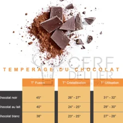 Cerf Dellier Chocolats De Couverture*Chocolat De Couverture Noir Excellence Pistoles 55 % 5 Kg