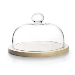 Cloche A Fromage Bambou Couvercle Verre>Cerf Dellier