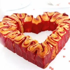 Cerf Dellier Cercles À Patisserie*Coeur A Mousse Inox H 4,5 Cm L 16 Cm Patisdecor