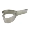 Cerf Dellier Cercles À Patisserie*Coeur Inox Extensible 12 A 26 Cm H 7 Cm Patisdecor