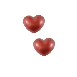 Coeurs En Chocolat 3D Rouges Scintillants (X32)>Cerf Dellier New