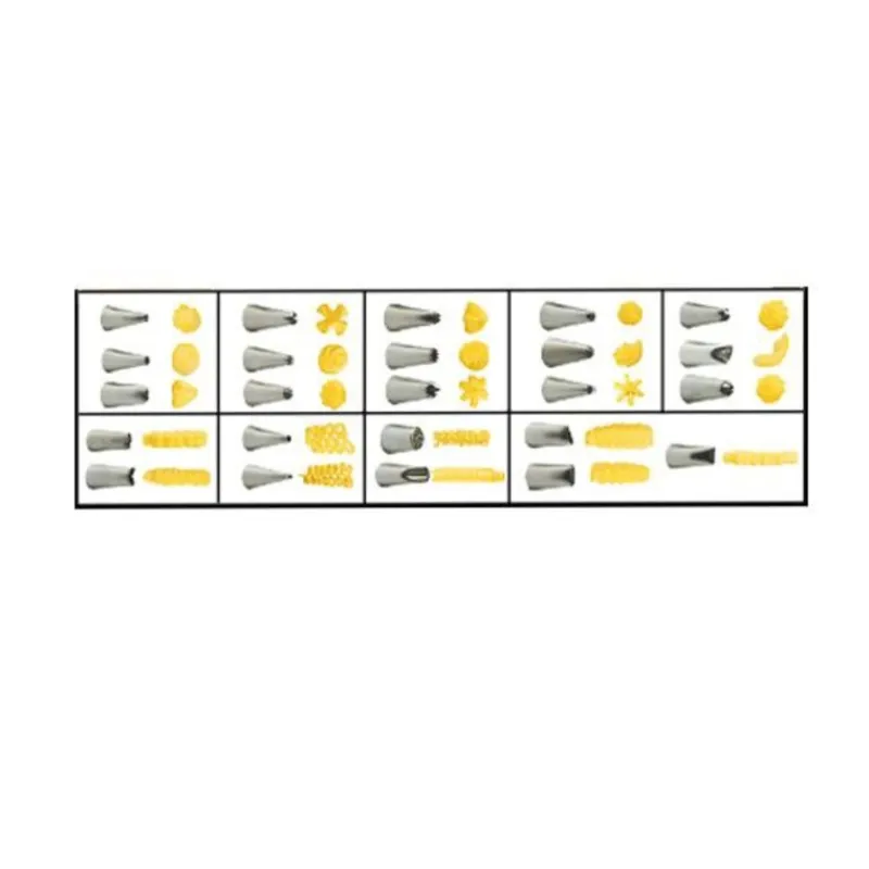 Cerf Dellier Douilles*Coffret 24 Douilles Décors Fins Inox