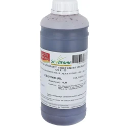 Cerf Dellier Colorants Alimentaires Liquides*Colorant Liquide Hydrosoluble Violet 1L
