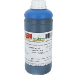 Cerf Dellier Colorants Alimentaires Liquides*Colorant Liquide Hydrosoluble Bleu Ciel 1L