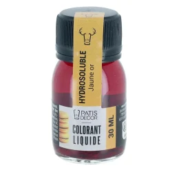 Cerf Dellier Colorants Alimentaires Liquides*Colorant Liquide Hydrosoluble Jaune Or 30 Ml