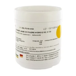 Cerf Dellier Colorants Alimentaires En Poudre*Colorant Poudre Alimentaire Jaune Or 100 G