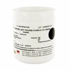 Cerf Dellier Colorants Alimentaires En Poudre*Colorant Poudre Alimentaire Noir Brillant 100 G