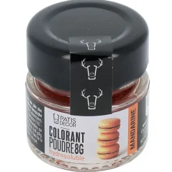 Cerf Dellier Colorants Alimentaires En Poudre*Colorant Poudre Hydrosoluble Mandarine 8 G