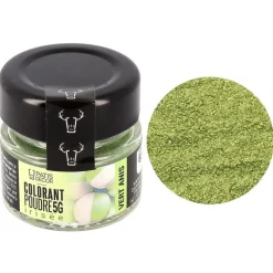 Cerf Dellier Colorants Alimentaires En Poudre*Colorant Poudre Irise Vert Anis 5 G