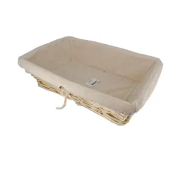 Corbeille A Pain Rectangulaire Entoilee>Cerf Dellier New