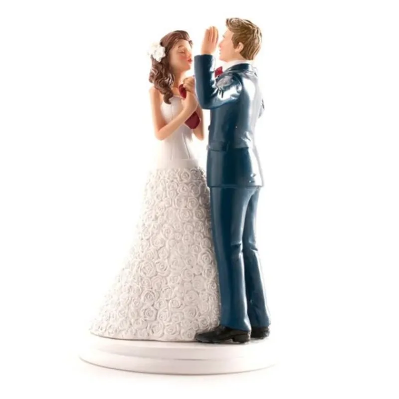 Couple Maries Mains En L'Air 20 Cm>Cerf Dellier Clearance