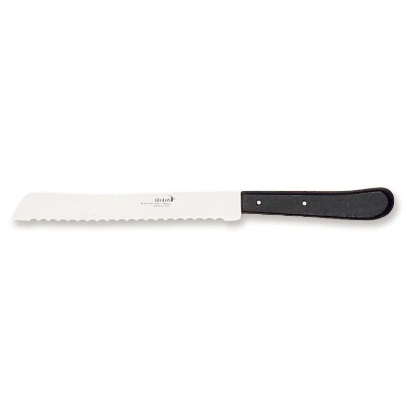 Cerf Dellier Couteaux A Patisserie*Couteau A Pain Traditionnel Facon Ebene Deglon