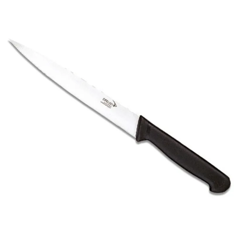 Couteau Filet De Sole Surclass Noir Deglon 17 Cm>Cerf Dellier New
