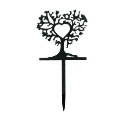 Cupcake Toppers Arbres Coeurs (X 8)>Cerf Dellier Discount