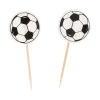 Cupcake Toppers Ballon De Foot (X 25)>Cerf Dellier Clearance