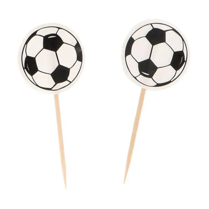Cupcake Toppers Ballon De Foot (X 25)>Cerf Dellier Clearance