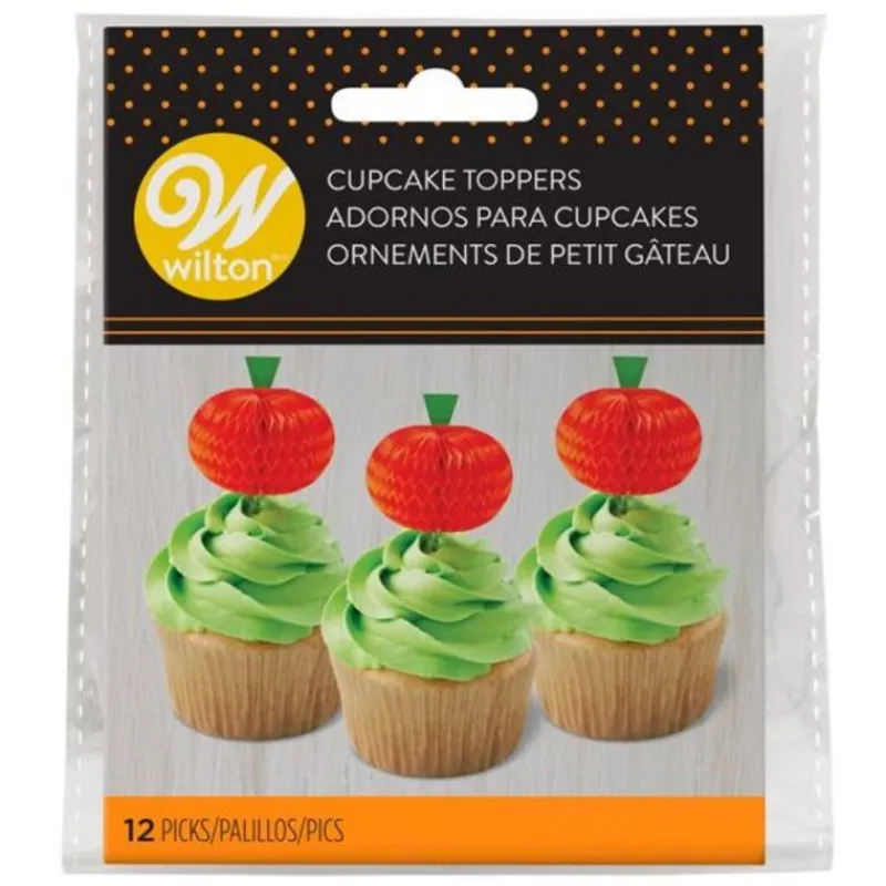 Cupcake Toppers Citrouille Wilton (X12)>Cerf Dellier Hot