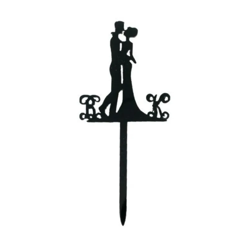 Cupcake Toppers Couple Enlace (X 8)>Cerf Dellier Outlet