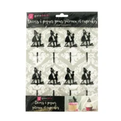 Cupcake Toppers Declaration (X 8)><noscript><img width=