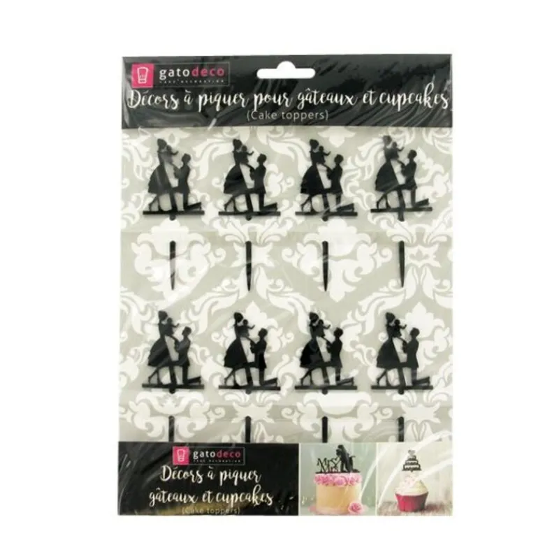 Cupcake Toppers Declaration (X 8)>Cerf Dellier Outlet