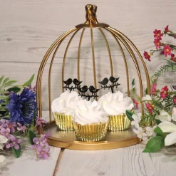 Cupcake Toppers Love Birds (X 8)>Cerf Dellier